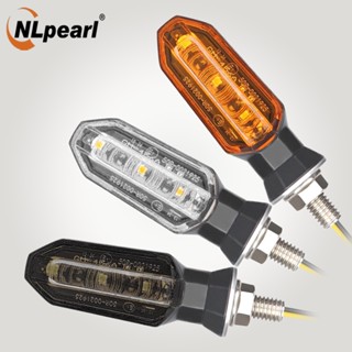 Nlpearl ไฟเลี้ยว Led 12V สําหรับรถจักรยานยนต์ 2 ชิ้น