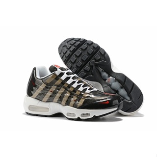 Air MAX 95 รองเท้าวิ่งจ๊อกกิ้ง พื้นอากาศ เรียบง่าย ปรับขนาดได้ สําหรับผู้ชาย