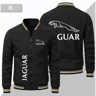 Jaguar LOGO baseball uniform F-PACE I-PACE XJ F-TYPE XE XF outdoor driving zipper thin sports windproof jacket