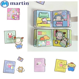 Martin หนังสือการ์ตูน Melody Cinnamoroll Kuromi แฮนด์เมด เสียงเงียบ สําหรับเด็กวัยหัดเดิน