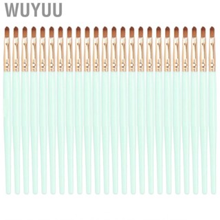 Wuyuu 24pcs Lip Brush Gloss Wands Multifunctional Lipstick Applicator Makeup Br