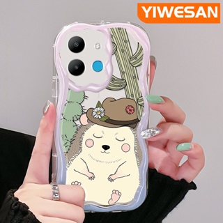 เคสโทรศัพท์มือถือ แบบใส ลายการ์ตูนกระรอกน้อยน่ารัก สีครีม สําหรับ Infinix Smart 6 HD Smart 6 Plus Smart 7