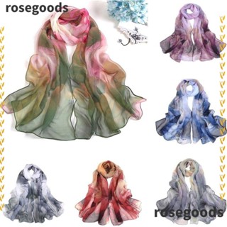 Rosegoods1 ผ้าพันคอ ผ้าชีฟอง แบบนิ่ม