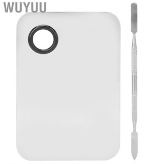 Wuyuu Stainless Steel Cosmetic Makeup Palette  Professional Mixing Kit