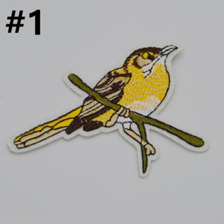 Sparrow Birds Embroidery Iron on sewing garments Clearance sale