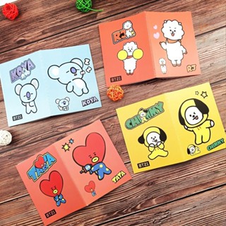 Kpop BTS BT21 cartoon notebook Clearance sale