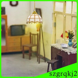 [Szgrqkj2] คอลเลกชันดรอปไลท์ สเกล 1:12 อุปกรณ์เสริม สําหรับสถานีรถไฟ DIY