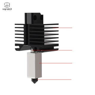 [szgrqkj3] ชุดหัวฉีดร้อน อุณหภูมิสูง ติดตั้งง่าย ทนทาน สําหรับเครื่องพิมพ์ 3D x1 P1P