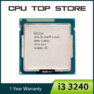 หน่วยประมวลผล CPU Intel i3 3240 Dual Core 3.4GHz LGA 1155 3MB 10 ชิ้น / ล็อต