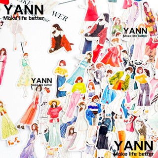 Yann1 สติกเกอร์ ลายเด็กผู้หญิง Mori DIY สําหรับตกแต่งสมุดไดอารี่ อัลบั้มรูปภาพ 100 ชิ้น 171 ชิ้น