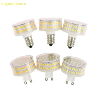 Hugepeaknew หลอดไฟ LED E14 G9 AC220V 9W SMD2835 ไม่กระพริบ สําหรับโคมไฟระย้า