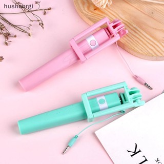 [hushcorgi] ใหม่ ไม้เซลฟี่ ควบคุมด้วยสาย Type-C ขนาดเล็ก แบบพกพา พร้อมส่ง