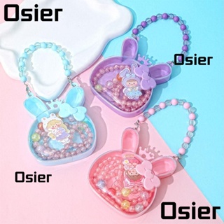 Osier1 กล่องพลาสติก แฮนด์เมด สําหรับใส่เครื่องประดับ ต่างหู สร้อยคอ DIY