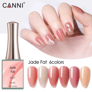 Nails FC Canni Jade Fat สีเจลโทนสุขภาพ มีให้เลือก 6 สี Canni