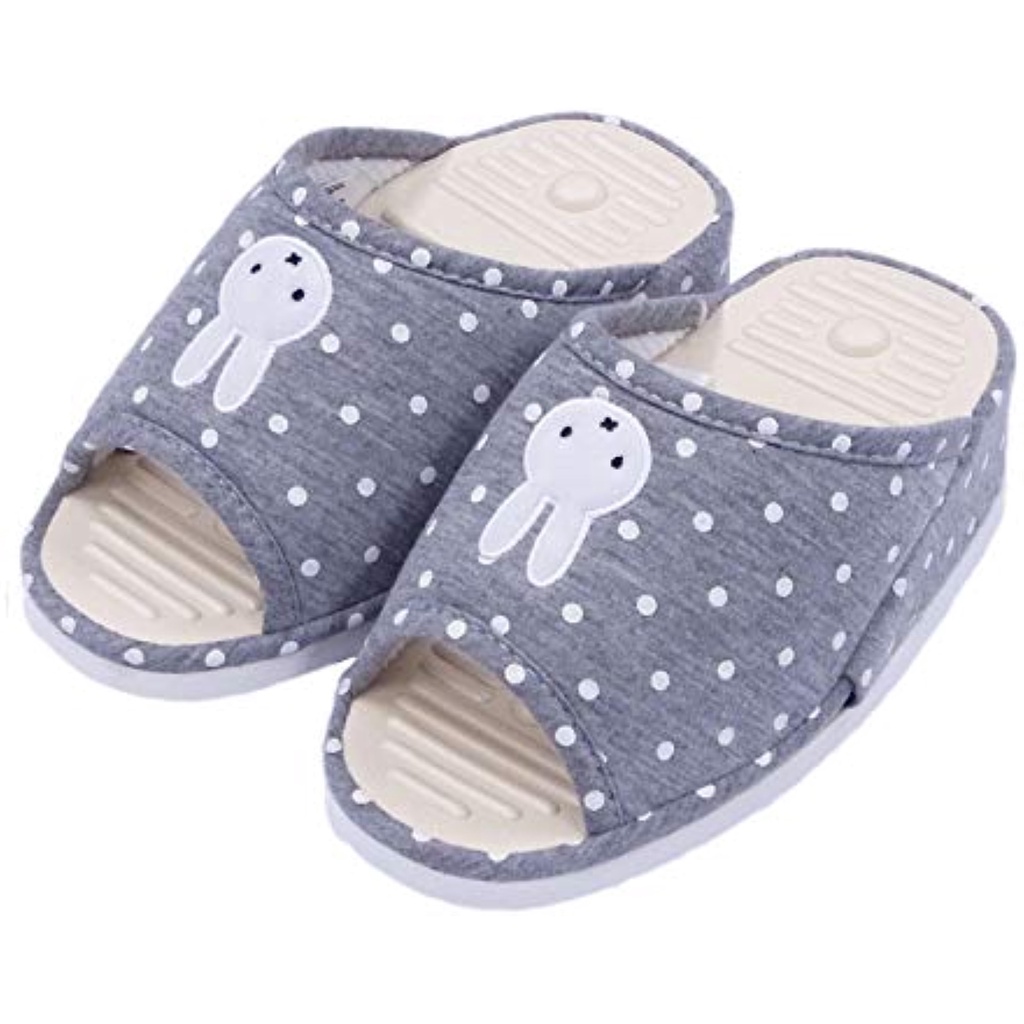 [From Japan]Aiwa Sogyo Slippers Mother's Day Gift Miffy Dot Cute Diet Mini Health Indoor S9-DBDE-7Ne