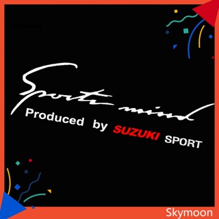 Skym* สติกเกอร์ตกแต่งไฟหน้ารถยนต์ ลายตัวอักษร Mind สําหรับ Suzuki