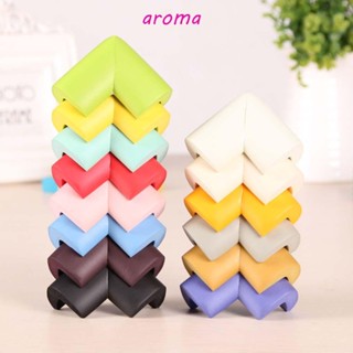 Aroma แถบป้องกันมุมเฟอร์นิเจอร์ ป้องกันการชน เพื่อความปลอดภัย สําหรับเด็ก 4 ชิ้น ต่อชุด