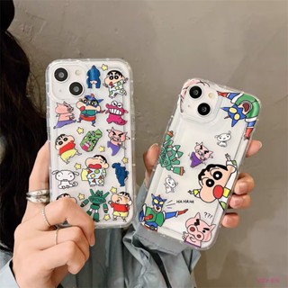 เคสโทรศัพท์มือถือ TPU นิ่ม ลายการ์ตูนชินจังจอมแก่น สําหรับ Redmi 12C 11A K40 K40S Pro Note 10 10S 11 11e 12 Pro 4G 5G POCO F3 F4 X5 C55