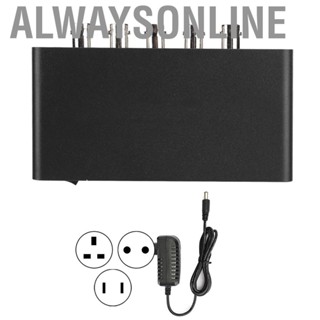 Alwaysonline Stable Performance Black SDI Splitter  for CCTV System  DVR  Transmission