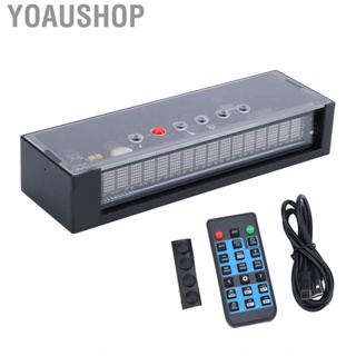 Yoaushop Audio Level Meter Vintage VFD Excellent Visual Effect Standard Time Function   Indicator