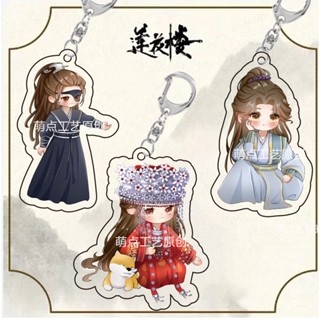 เฉิงอี้ พวงกุญแจ Cheng Yi หอดอกบัวลายมงคล Mysterious Lotus Casebook Li lianhua  Zeng Shunxi 莲花楼