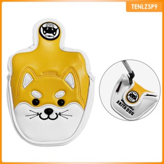 [tenlzsp9] ปลอกสวมหัวไม้พัตเตอร์ ทรงสี่เหลี่ยม ลายสุนัข Flameer