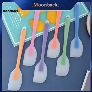 &lt;moonback&gt; ไม้พายซิลิกาเจล เกรดอาหาร ปลอดภัย สําหรับทาครีม เนย