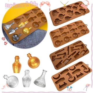 Orienttk แม่พิมพ์ทําช็อคโกแลต คัพเค้ก รูปฟักทองฮาโลวีน DIY