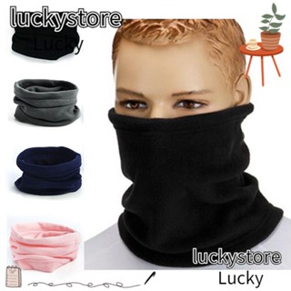 Lucky ผ้าพันคอ มีฮู้ด แฟชั่น สําหรับเล่นสกี
