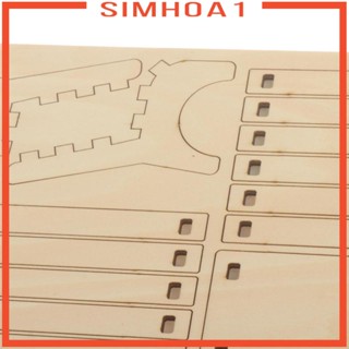 [Simhoa1] บันไดไม้ปริศนา DIY สําหรับเด็กผู้ชาย ผู้หญิง 4 5 6 7 8