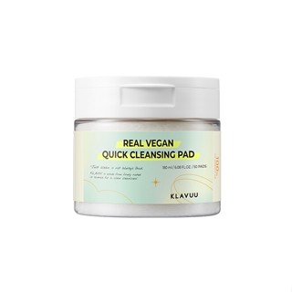 KLAVUU Real Vegan Quick Cleansing Pads 50 Sheets