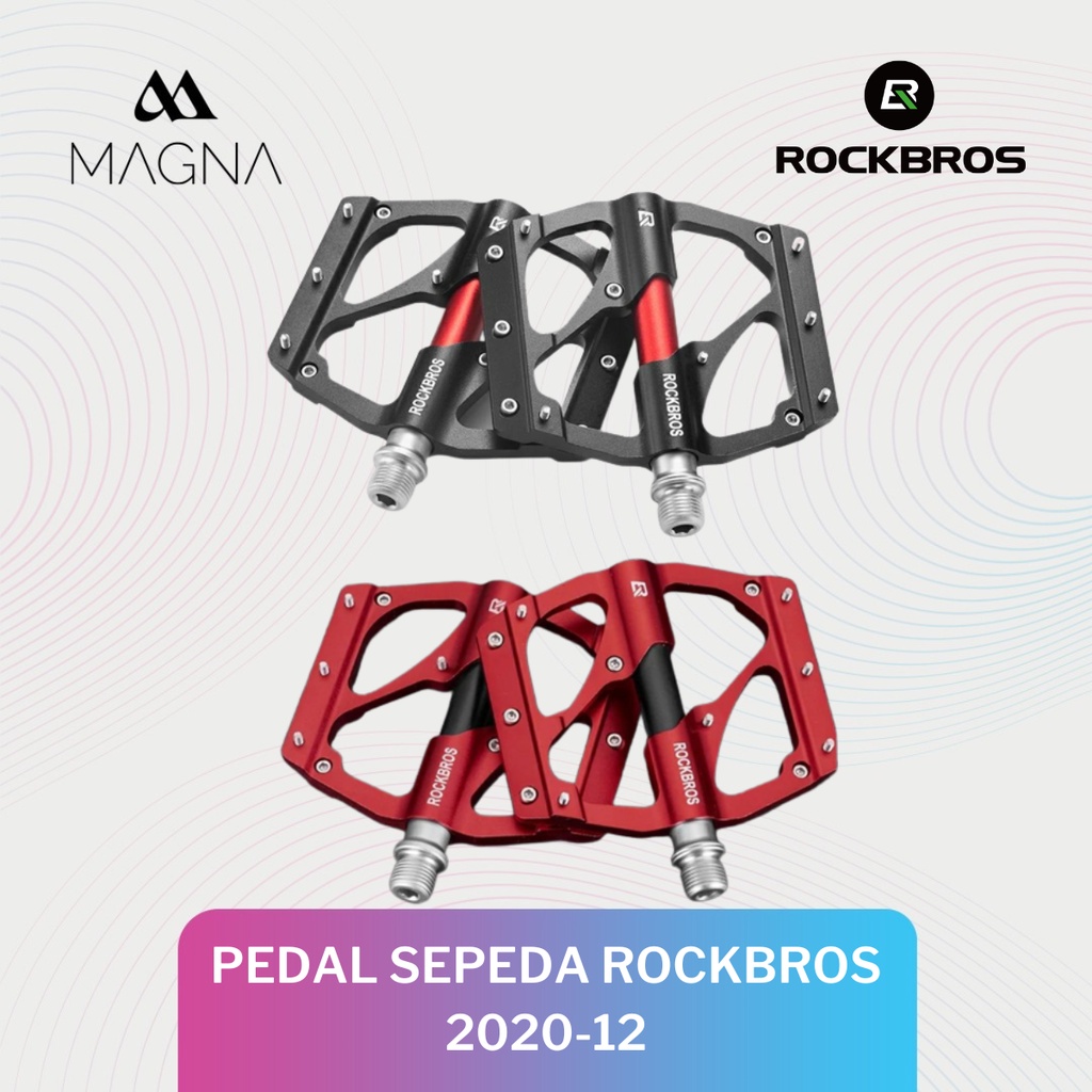 Rockbros บันไดจักรยาน ไทเทเนียมอัลลอย กันลื่น น้ําหนักเบาพิเศษ 2020-12 สําหรับจักรยานเสือภูเขา MTB Roadbike Seli BMX