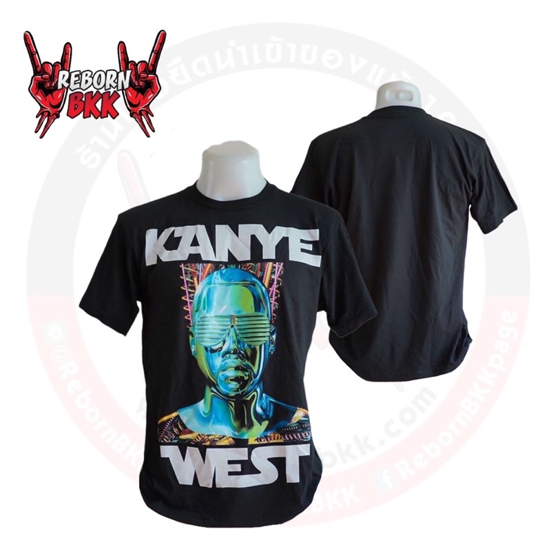 เสื้อวง KANYE WEST ลิขสิทธิ์แท้ 100%