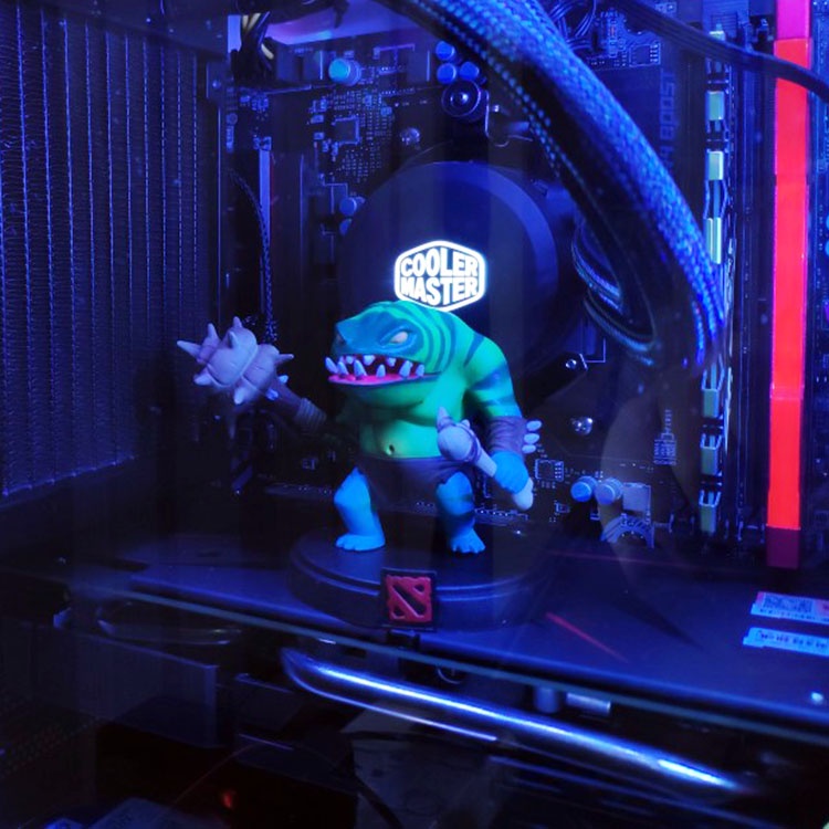 DOTA 2 เกมรูป SF roshan Lina Pudge Queen jug PVC Action Figure ti11 Aegis คอลเลกชันรุ่น - รูปที่ 6