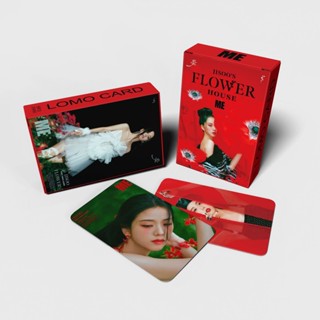 โปสการ์ดอัลบั้ม BLACKPINK JISOO Solo Photocards ME FLOWER 55 ชิ้น ต่อกล่อง