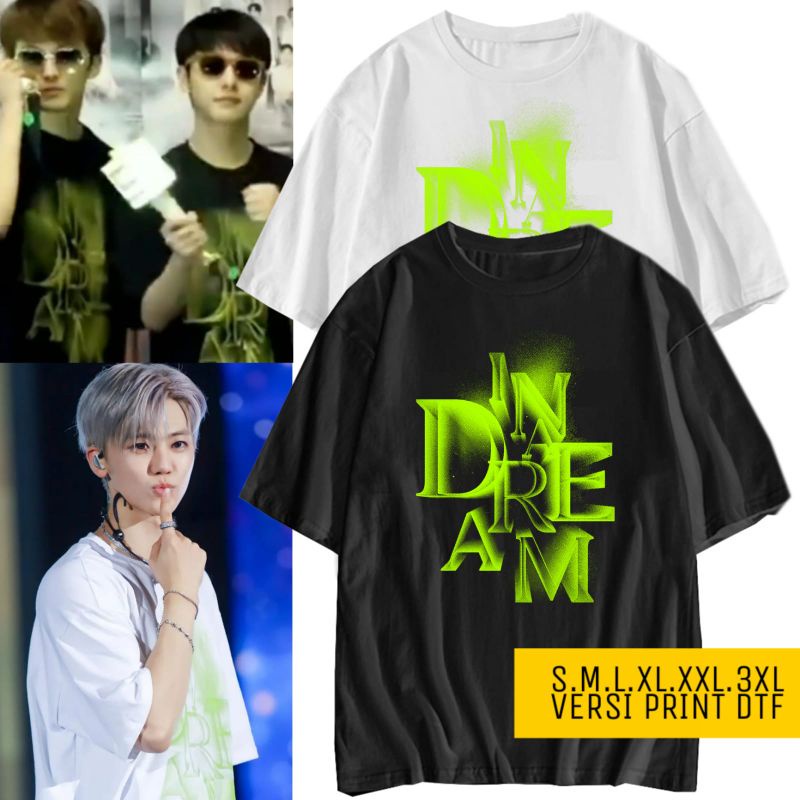 WGเสื้อยืด พิมพ์ลาย nct dream the dream show RASTER สีเขียว สไตล์เกาหลี_09