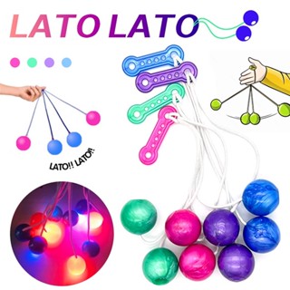 Latto Toy Latto Toy Tok Tok LED  ลูกบอลหรรษา ขนาด 40 มม ของเล่นสําหรับเด็ก สร้างสรรค์