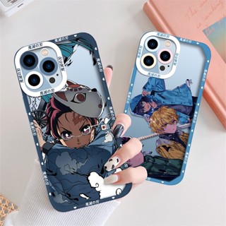 เคสโทรศัพท์มือถือ Tpu แบบนิ่ม ลายการ์ตูน Demon Slayer Kamado Tanjirou Nezuko Inosuke สําหรับ Samsung Galaxy S20FE S21FE S10 S20 S21 S22 S30 Plus Ultra 5G