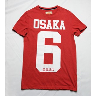 เสื้อยืด Super Dry Osaka เสื้อยืดคอกลม