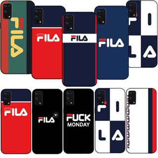 เคสโทรศัพท์มือถือ ซิลิโคนนิ่ม TPU ลาย FILA AM46 สําหรับ Realme C55 GT Neo5 SE GT3 10T Narzo N55