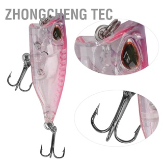 Zhongcheng Tec เหยื่อตกปลาพลาสติก ขนาดเล็ก 5 ชิ้น