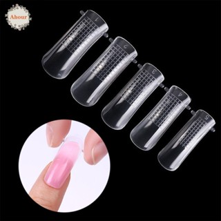 AHOUR Building Quick Finger Poly Gel Mold Nail Art