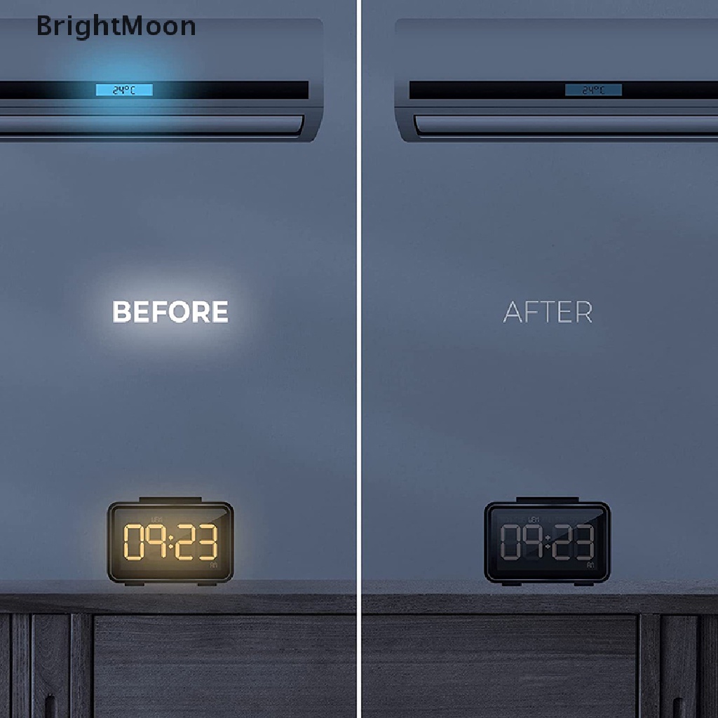 Brightmoon สติกเกอร์ LED ปิดกั้นแสงอัตโนมัติ สําหรับ Electron Nice