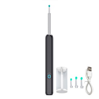 R2 Smart Visual Ear Cleaner Stick ที่แคะหู ไม้แคะหูอัจฉริยะ การเชื่อมต่อWiFi HD Pixelมีไฟ ไม้แคะหู ไม้แคะหูมีกล้อง