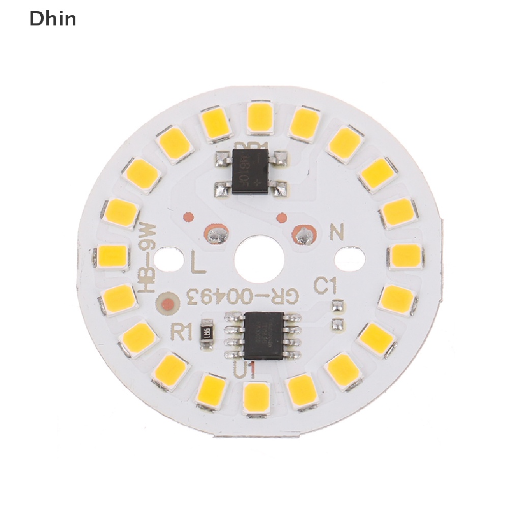 [Dhin] ชิปหลอดไฟ LED SMD 15W 12W 9W 7W 5W 3W AC220V อินพุต 2 ชิ้น
