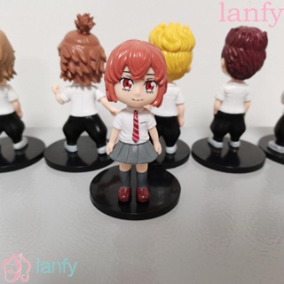 Lanfy โมเดลฟิกเกอร์ PVC รูป Tokyo Revengers ขนาด 10 ซม. ของเล่น สําหรับเก็บสะสม