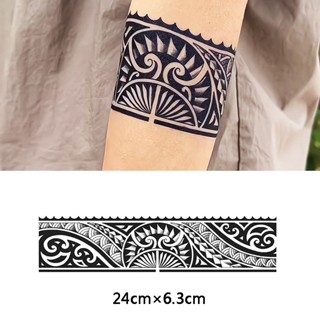 【COCO Magic tattoo】สติกเกอร์รอยสักชั่วคราว กึ่งถาวร กันน้ํา ติดทนนาน 15 วัน 24 ซม.*6.3 ซม.