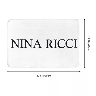 ใหม่ Nina Ricci (2) พรมเช็ดเท้า ผ้าสักหลาด กันลื่น ดูดซับน้ําได้ดี แห้งเร็ว 16x24 นิ้ว สําหรับห้องน้ํา ห้องนั่งเล่น โซฟา ห้องนอน พร้อมส่ง