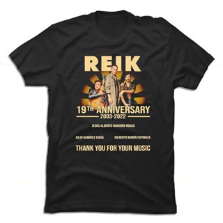 เสื้อเชิ้ต ผ้าฝ้าย ลาย Reik ครบรอบ 19 ปี 2003-2022 Thank You สําหรับผู้ชาย ผู้หญิง