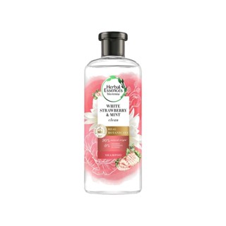 Herbal Essence เฮอร์บัล เอสเซ้นส์ แชมพู ไวท์ สตรอเบอรี่ แอนด์ มิ้นต์ 400 มล.